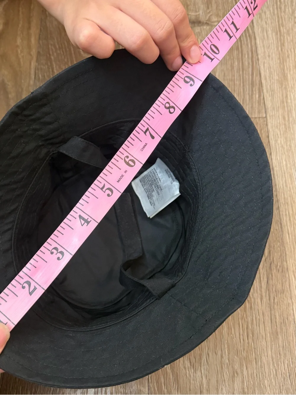 Nike Black Bucket Hat with White Swoosh
